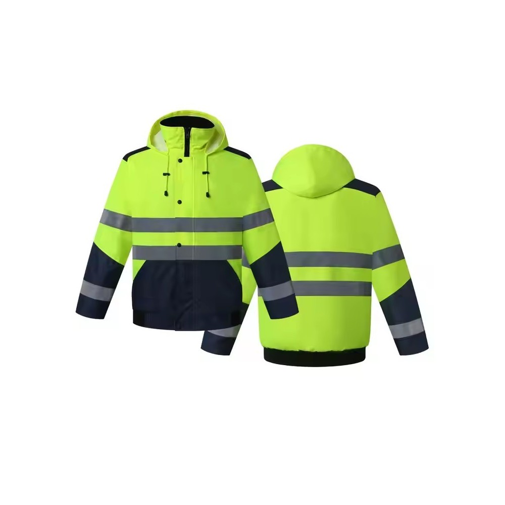 Safety Reflective Hivis Workwear Traffic Riding Motorbike Hivis Jacket
