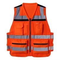 Custom Design Reflective Safety Response Rescue Vest